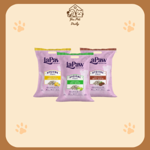 Cát vệ sinh cho mèo laPaw than hoạt tính cao cấp siêu khử mùi và kháng khuẩn, vón cục tốt, thơm lâu túi 8l/15l