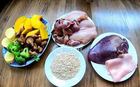 làm pate cho chó từ ức gà